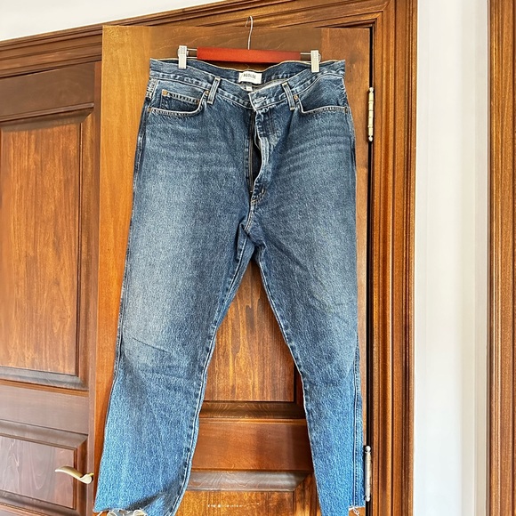 Agolde Pinch Waist High Rise Kick Jeans - Picture 2 of 5